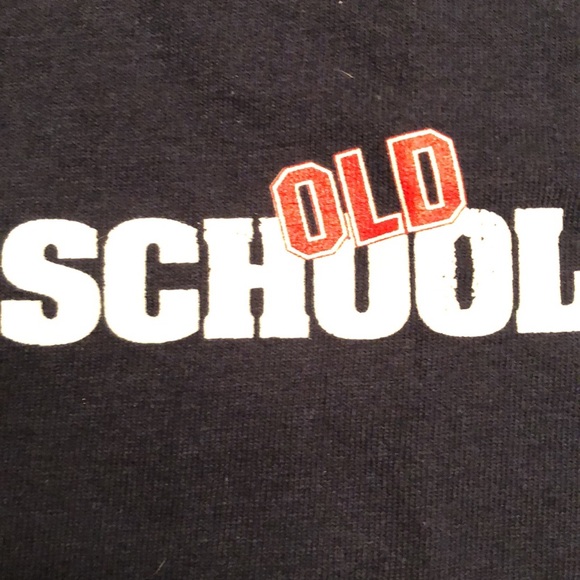 OLD SCHOOL TANK TOP  MOVIE PROMO  XL NAVY WILSON FERRELL VAUGHN COMEDY #531 - Picture 1 of 9